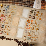 4pcs in 1 foldble sheet sticker pack (S25102101)