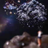 16pcs moon cloud sticker pack(S26071104)