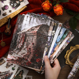 50sheets gothic (30sheets sticker+20sheets paper)sticker book (TZB26071401)