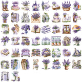 Lavender sticker pack 50pcs (S26091407)