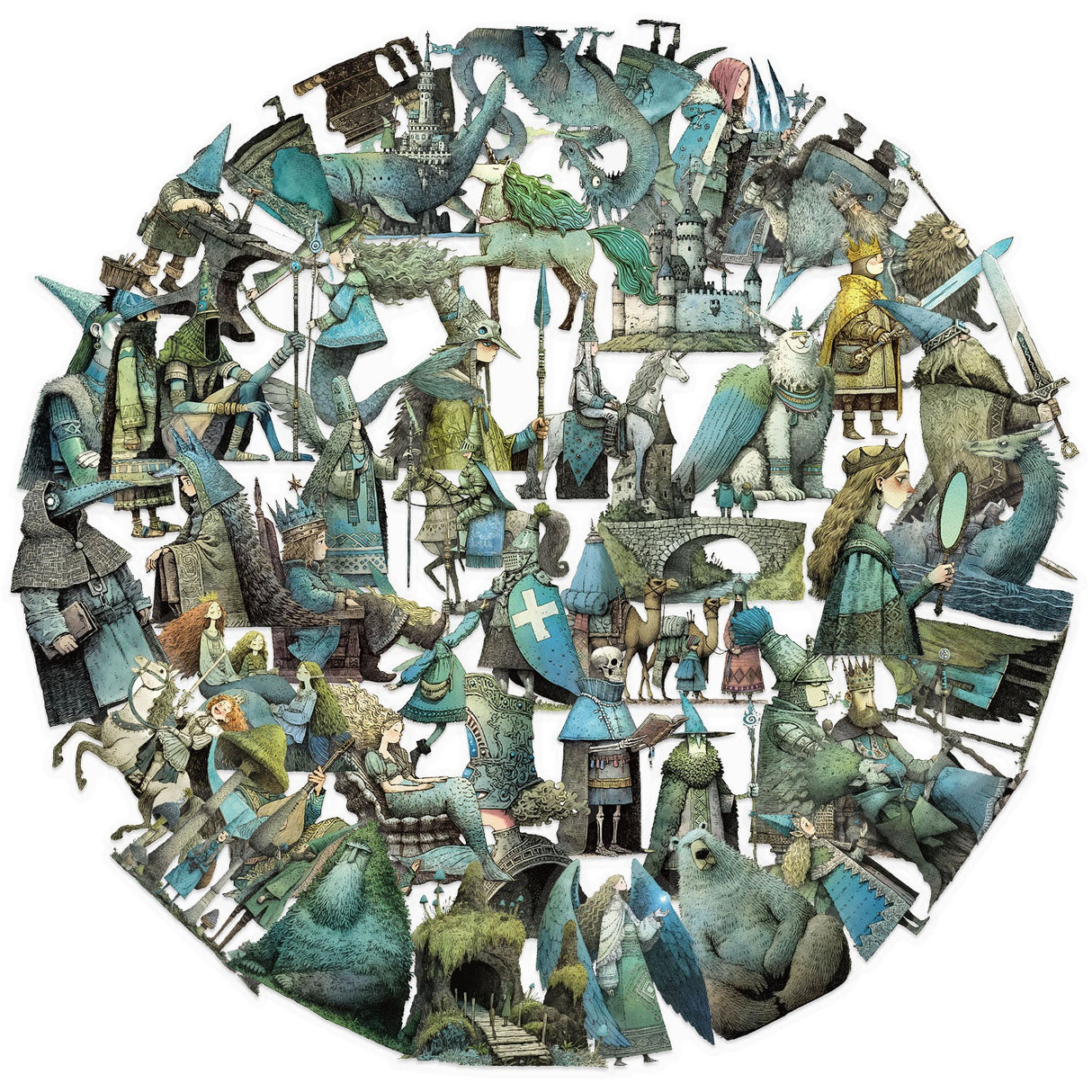 50pcs magic fairy world sticker pack (S25111803)