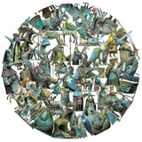 50pcs magic fairy world sticker pack (S25111803)