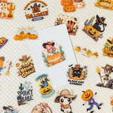 56pcs halloween PET- sticker pack (S25091706)