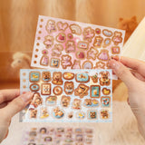 20sheets starry plush sticker book(TZB26040807)