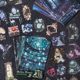 30pcs gothic sticker + paper pack (P25100906)