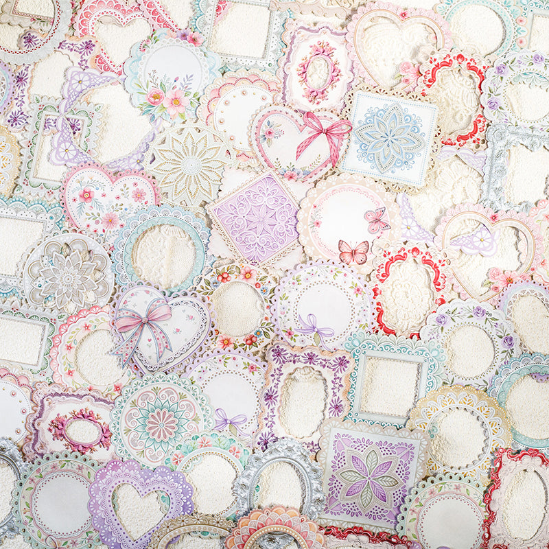 20pcs lace stickers sticker pack (S25091703)