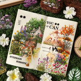 40pcs grass PET-sticker pack (S25091705)