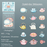 30pcs glint gleam sticker pack(S26061004)