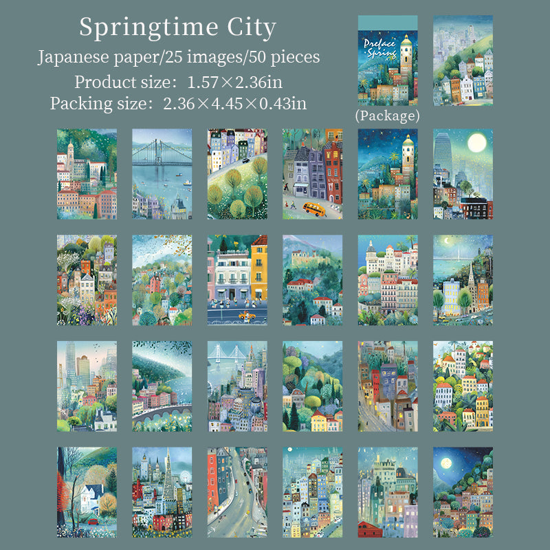 50pcs mini washi-sticker book(TZB26020304)