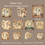 10pcs adventure diary sticker pack (S25100904)