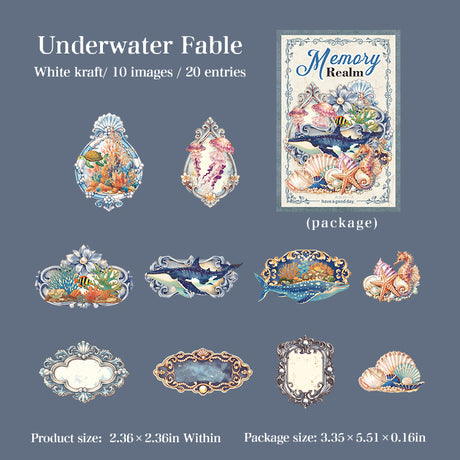 20pcs vintage sticker pack(S26080504)