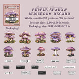 25pcs mushroom sticker pack (S25110604)