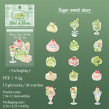 30pcs glint gleam sticker pack(S26061004)