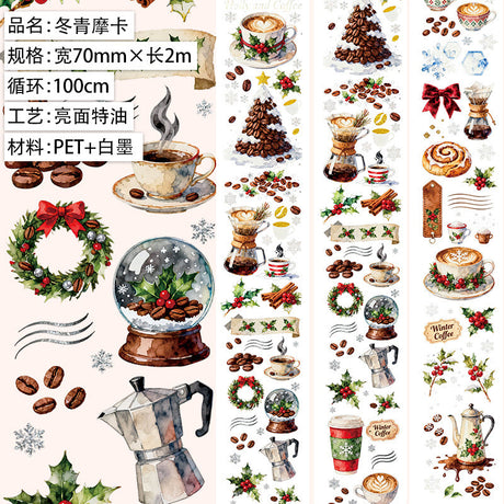 1 roll Chtistmas PET tape (T25120304)