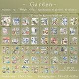 45pcs city view PET-sticker box (S25101604)