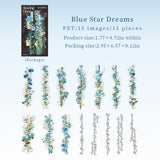 15pcs flower sticker pack (S26041504)