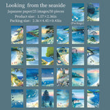 50pcs mini washi-sticker book(TZB26020304)