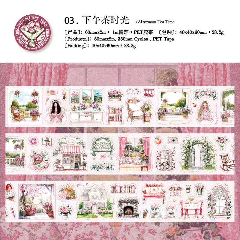 1 roll life style pre-cut PET-tape (T25102804)