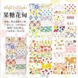 4 sheets floral sticker pack(P26071904)