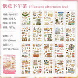 20pcs delicious food PET-sticker book (TZB25102104)