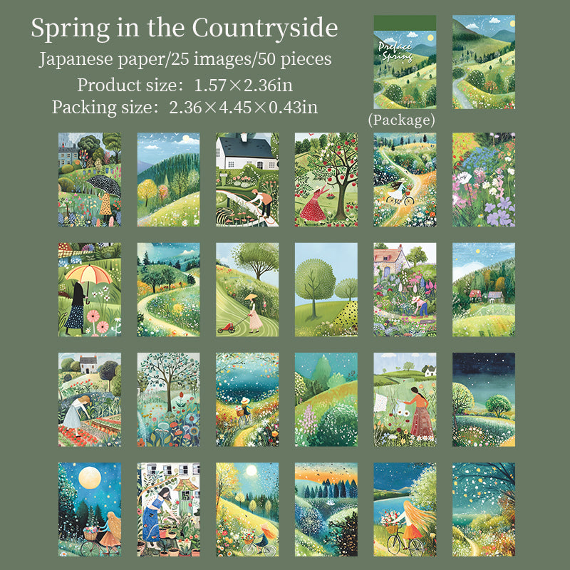 50pcs mini washi-sticker book(TZB26020304)