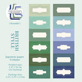1 roll frame washi-tape (T26042904)
