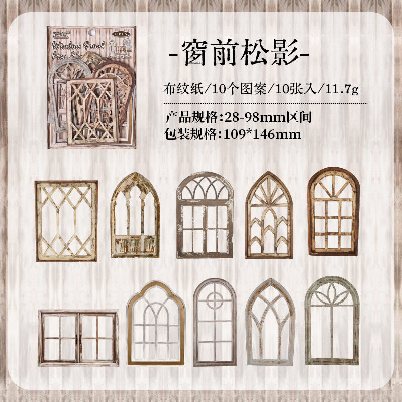 10pcs window card-pack(S26052004)