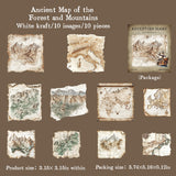 10pcs adventure diary sticker pack (S25100904)