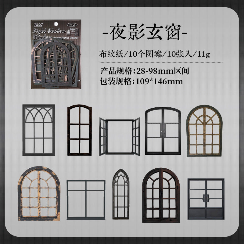 10pcs window card-pack(S26052004)