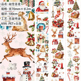 1 roll Chtistmas PET tape (T25120304)