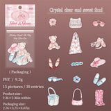 30pcs glint gleam sticker pack(S26061004)