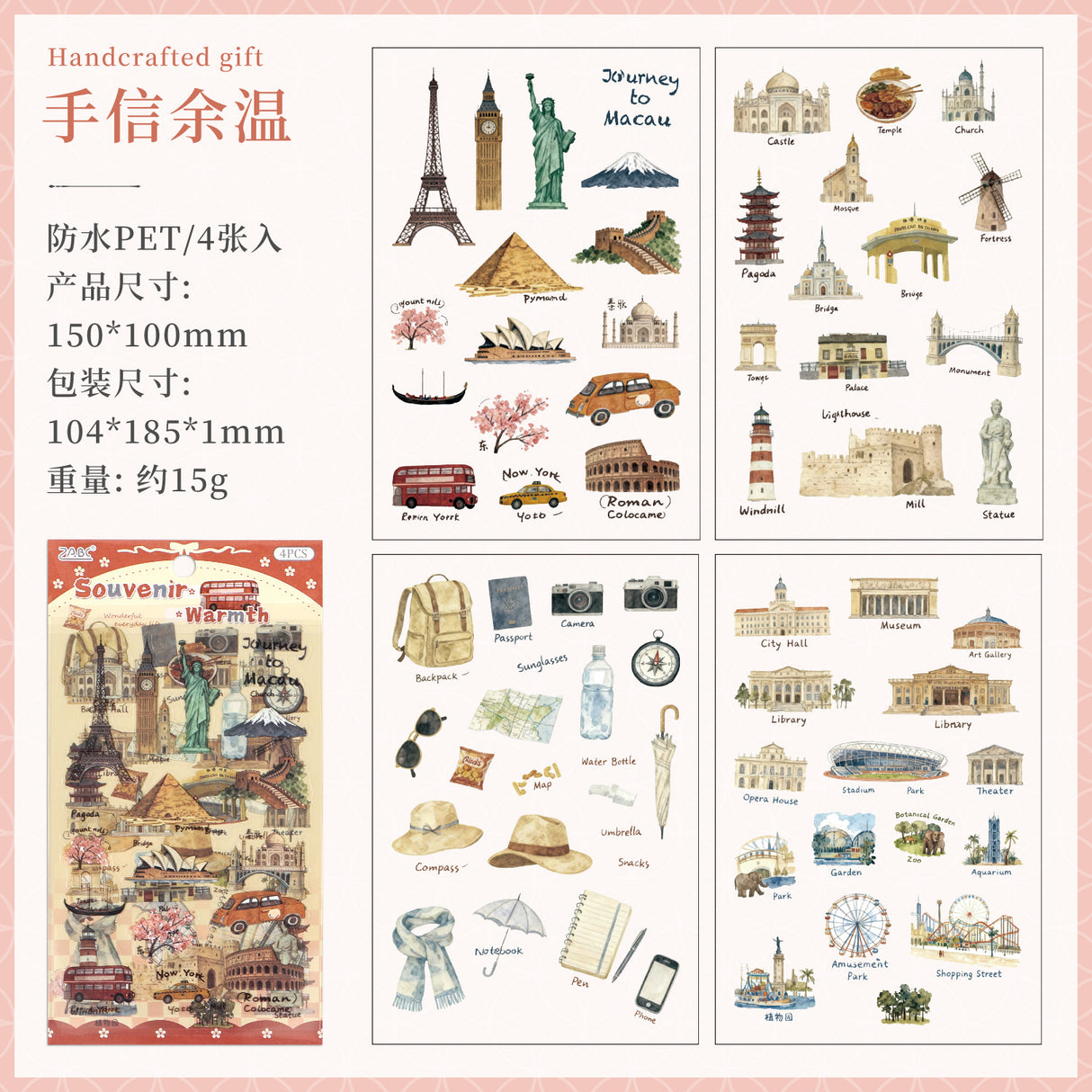 4sheets market sticker pack (S26041704)