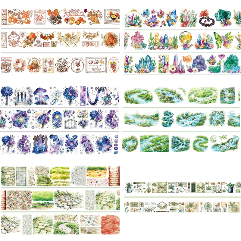 30pcs gorgeous BEST Seller PET-tape (1 meter loop) bundle