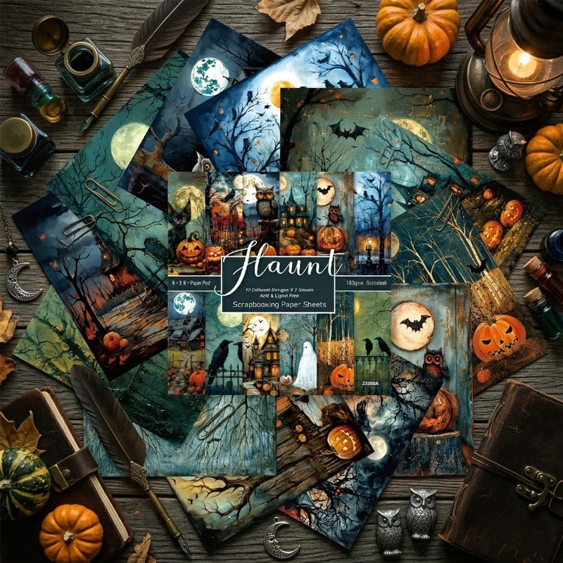 24pcs halloween 6in paper pack(P26062707)