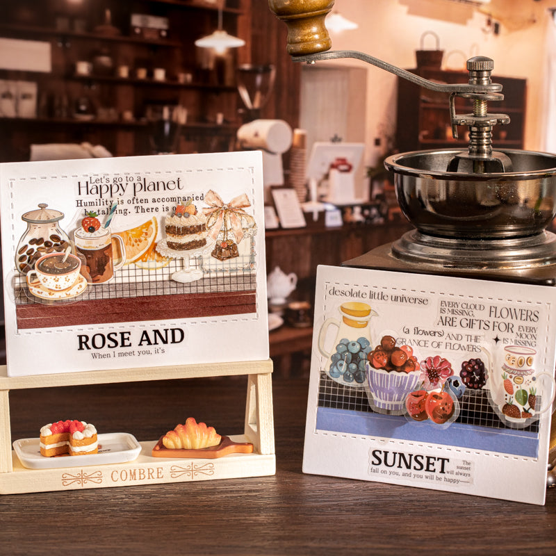 40sheets tea time sticker pack (S26040701)