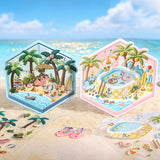 2pcs 3D summer sticker pack(S26042901)