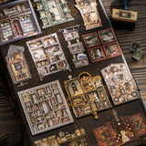 10pcs retro cabinet sticky card pack (S25120303)