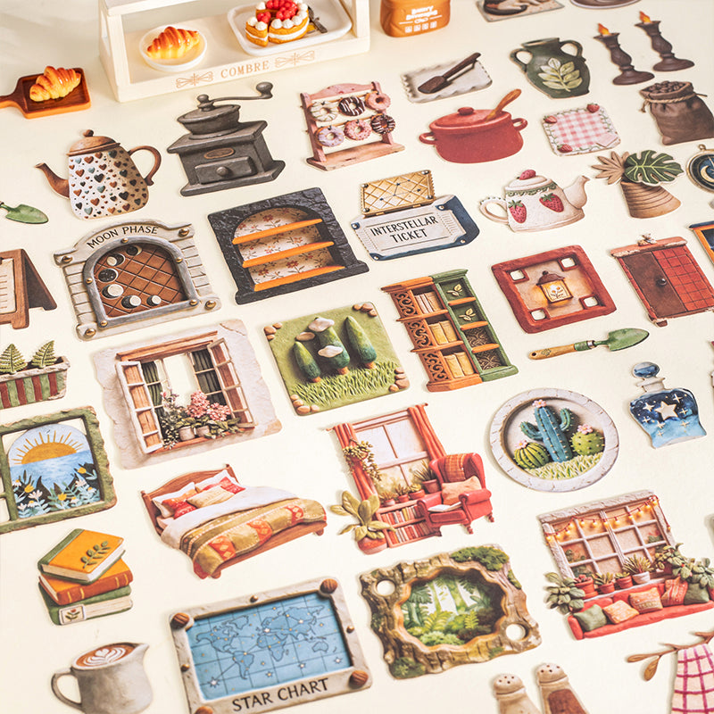 20pcs daily life card-sticker pack（S26042105）