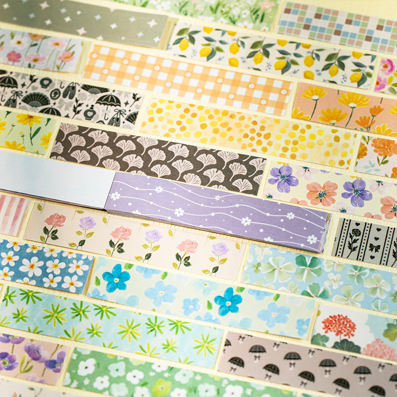 32pcs floral washi-sticker book(TZB26060305)
