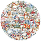 50pcs winter christmas sticker pack(S26061807)