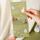 1 roll floral pre-cut PET-tape(T26060302)