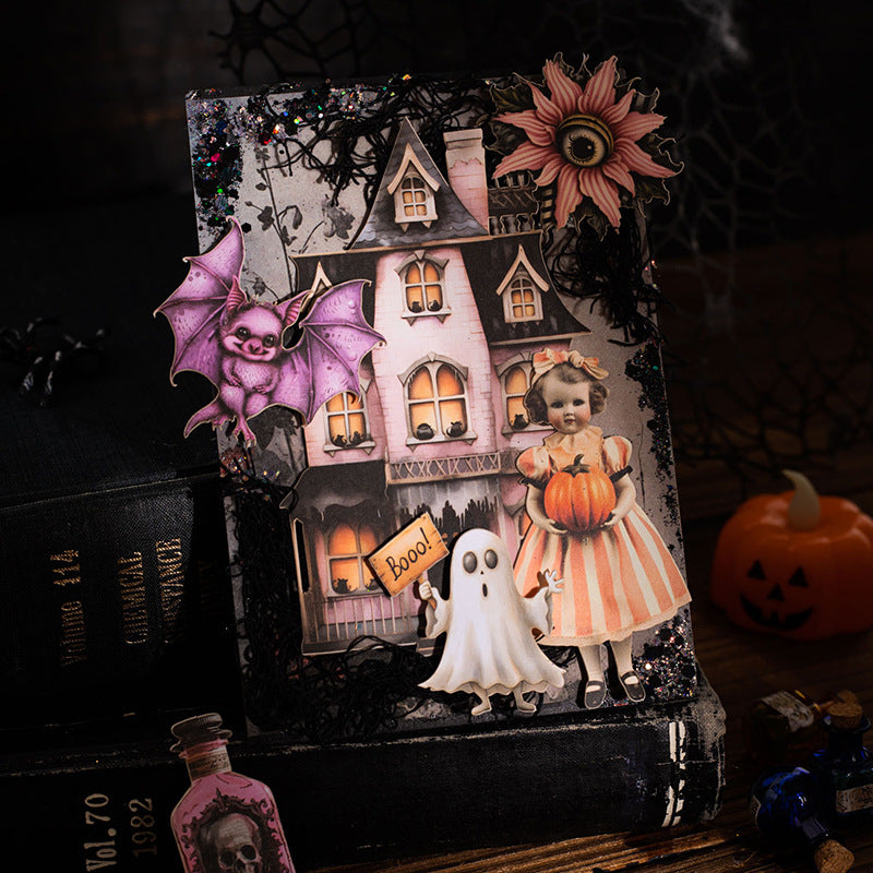 25pcs gothic night sticker pack(p26052203)