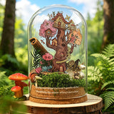Fairy tree-house sticker pack 12pcs