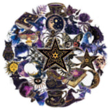 50pcs magic witch sticker pack(S26071412)
