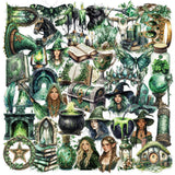 50pcs forest witch sticker pack (S25062103)