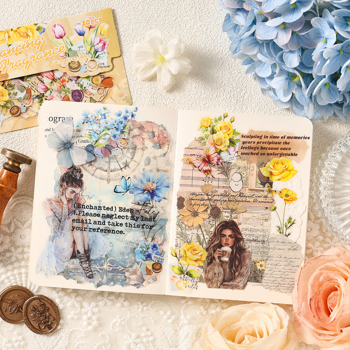 Flower 20pcs sticker pack