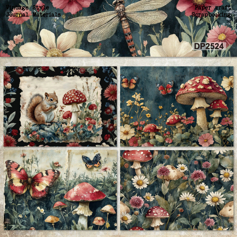 8pcs A5 size bird paper pack (P25062006)