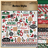 Christmas 6in" paper  12pcs