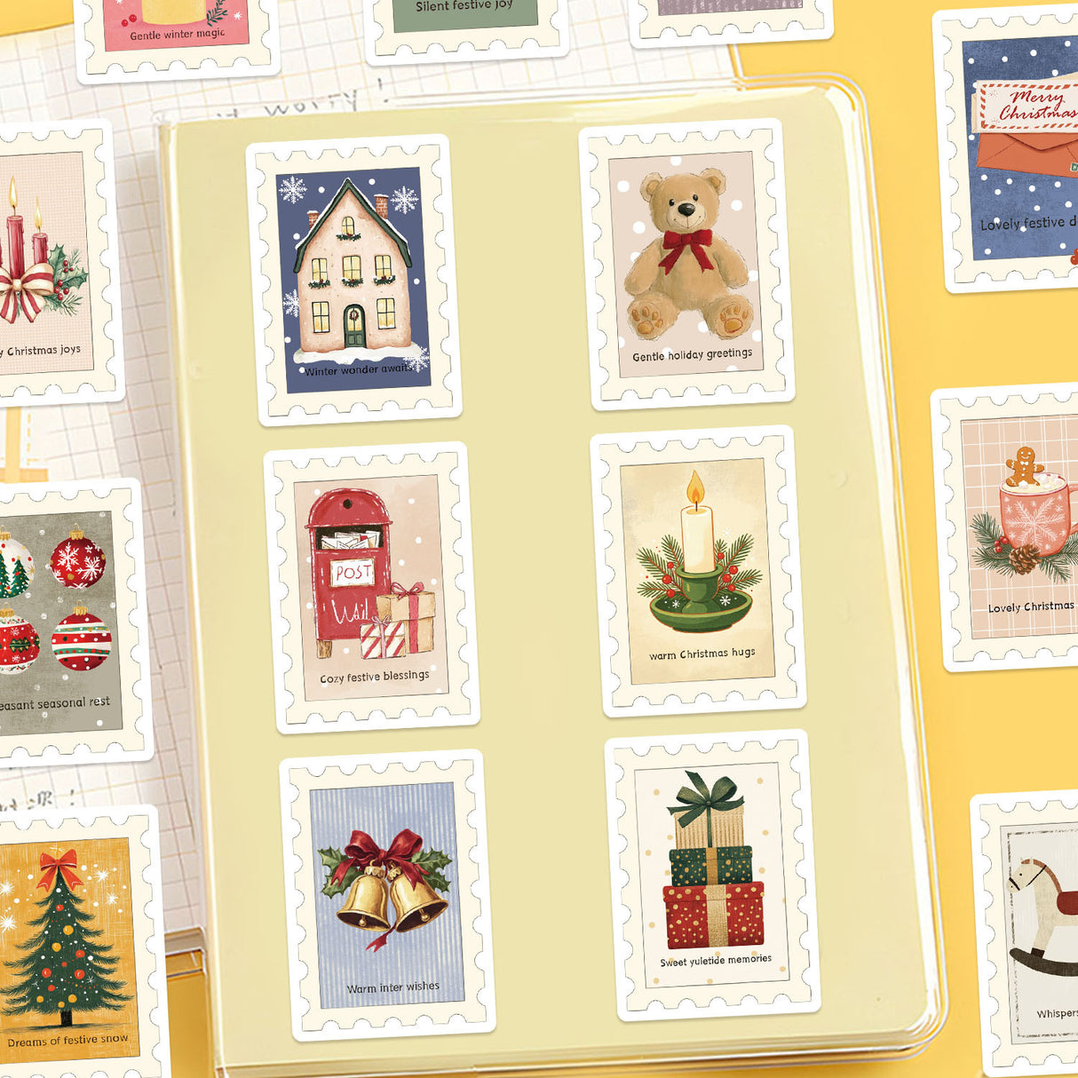 50pcs christmas post sticker pack(S26090103)