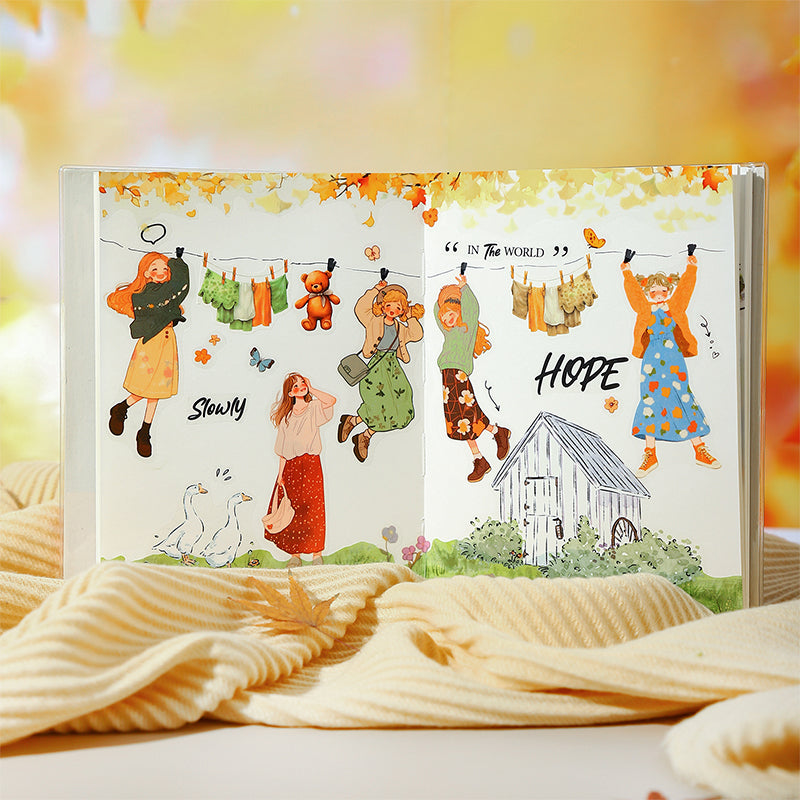 50sheets sticker book(TZB25102801)